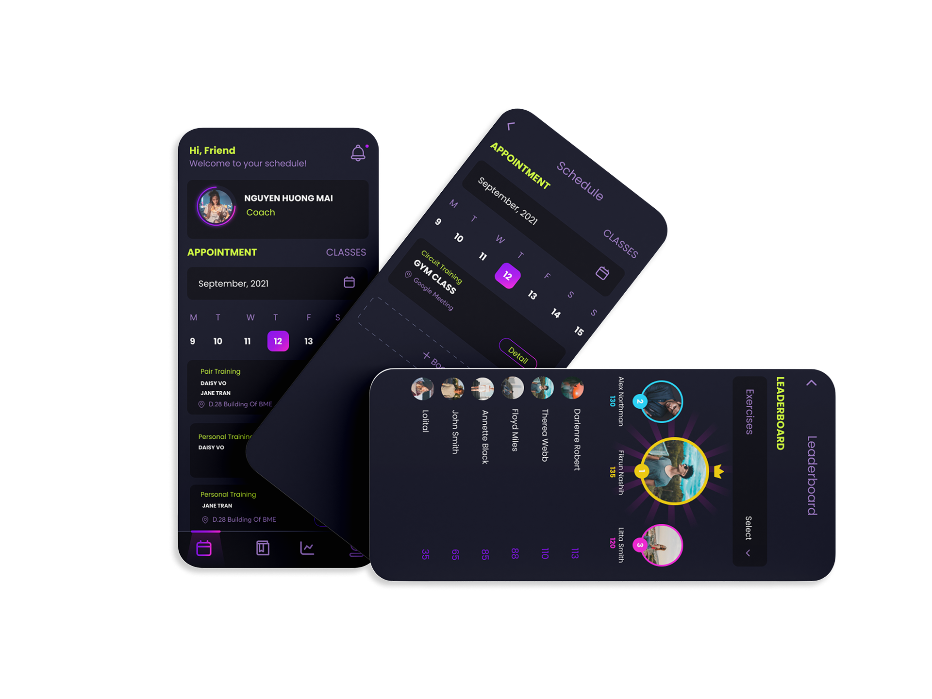 Integrated Fitness & Training App
